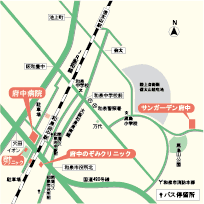 サンガーデン府中近隣地図